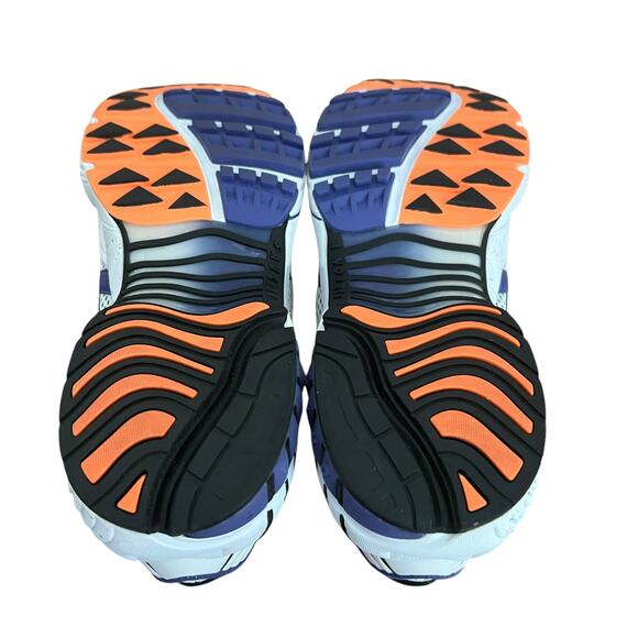 Saucony Grid Web Purple Orange Lace Up Sneakers Men Size 10 - Picture 13 of 13